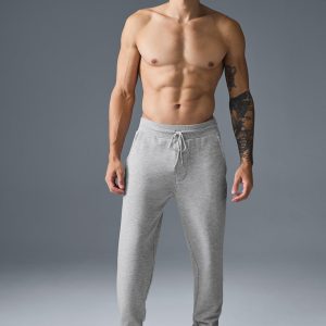 Micro Waffle Fast Break Jogger - Athletic Heather Grey