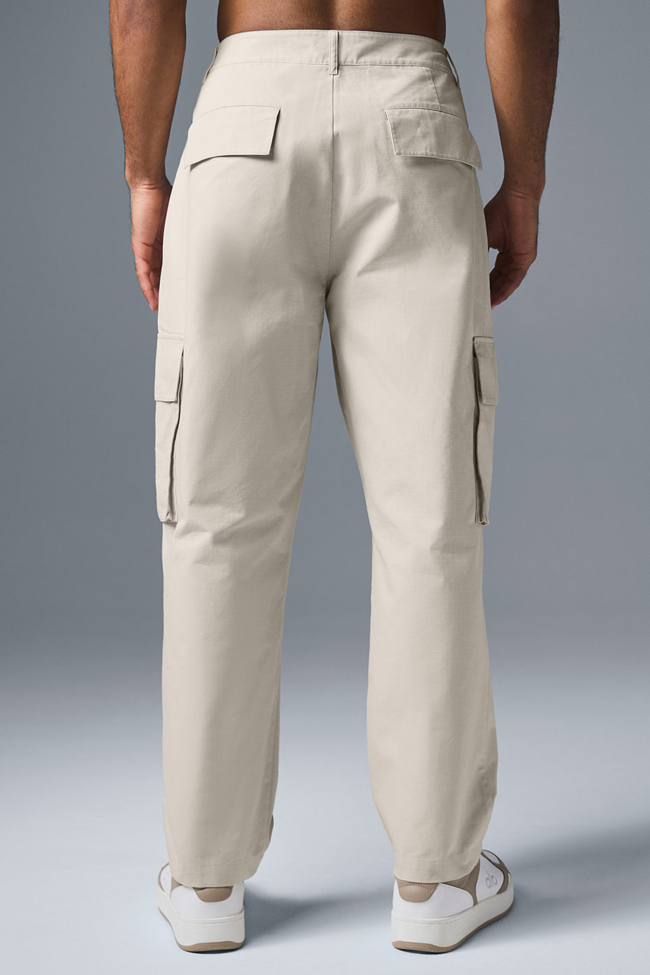 Cargo Ripstop Trouser - Bone - Image 3