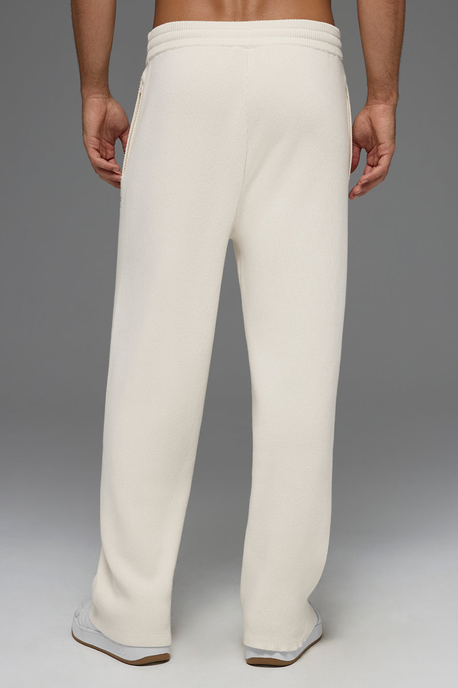 Scholar Straight Leg Sweatpant - Ivory - Image 4