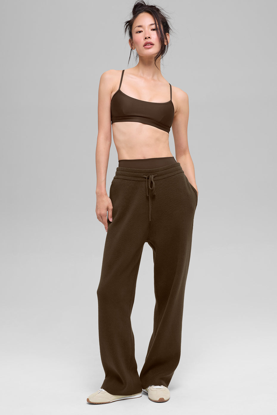 Scholar Straight Leg Sweatpant - Espresso - Image 4