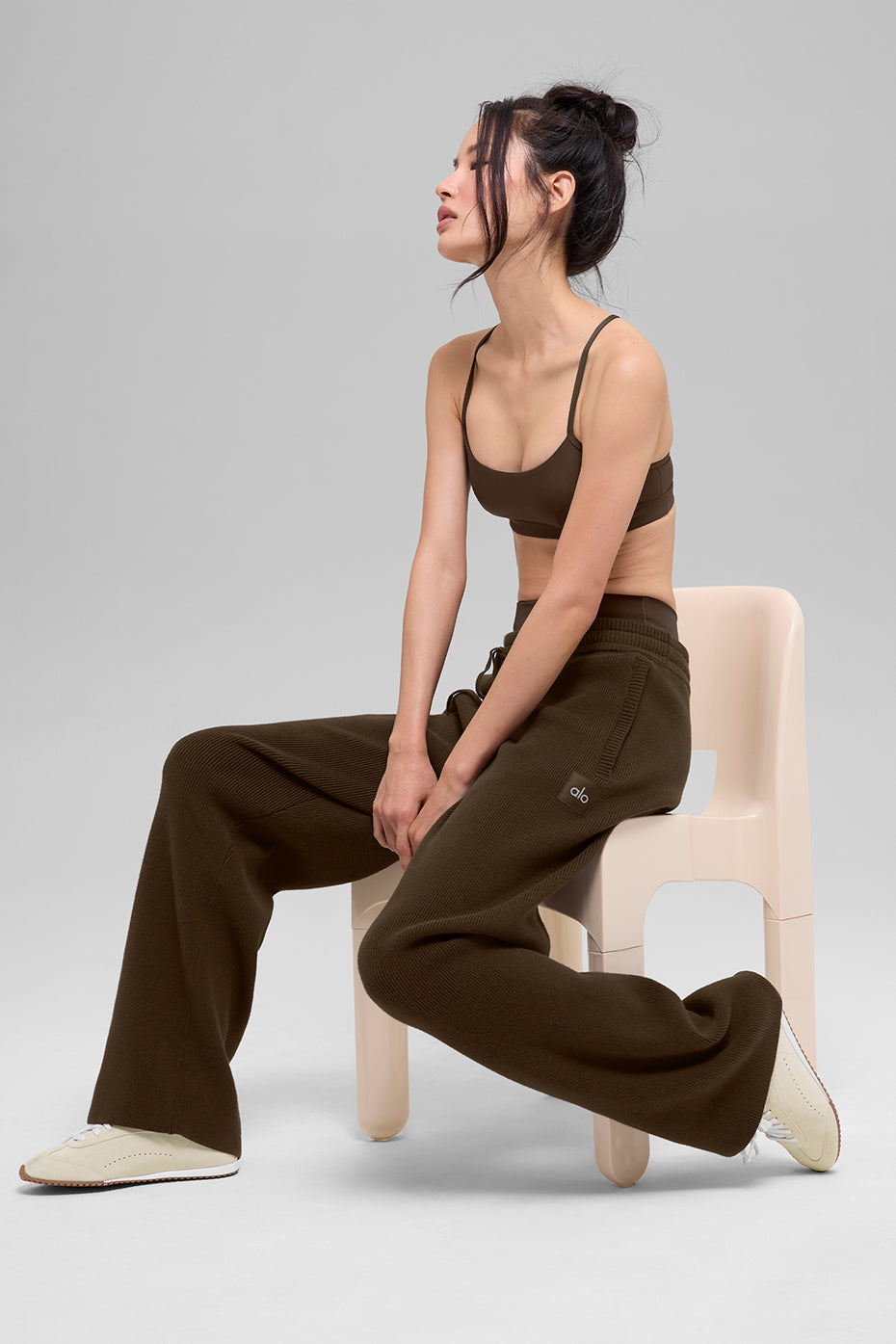 Scholar Straight Leg Sweatpant - Espresso - Image 5