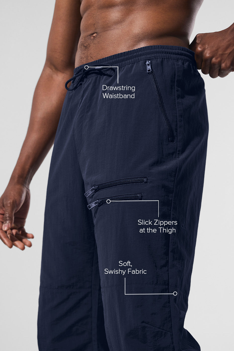 Takeaway Track Pant - Navy - Image 2