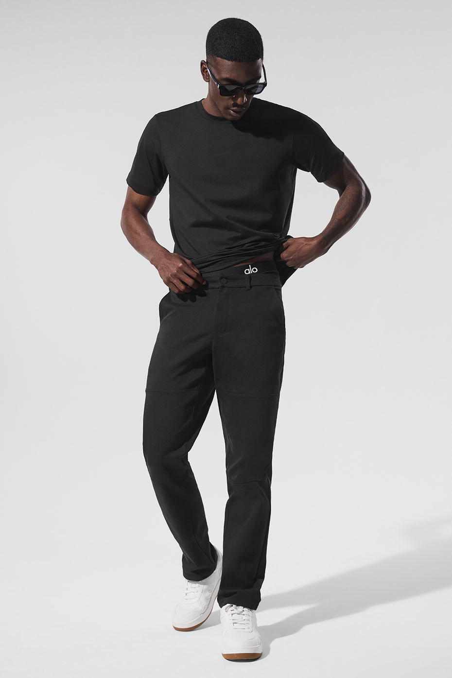 Edition Sueded Pant - Black - Image 4