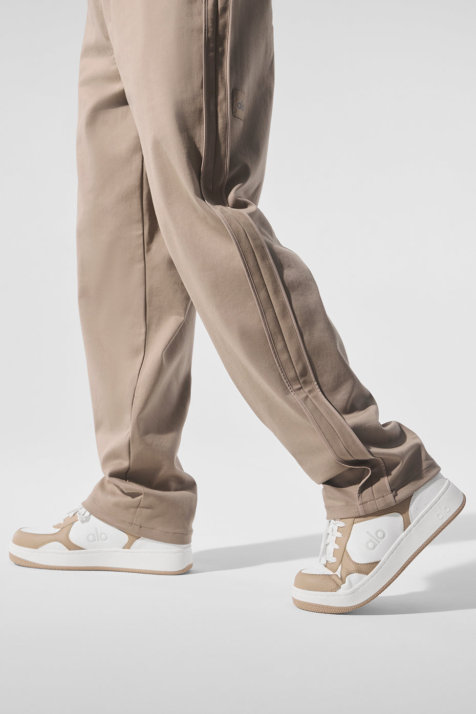 Edition Sueded Straight Leg Pant - Gravel - Image 4