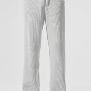 Domain Rib Knit Sweatpant - Athletic Heather Grey