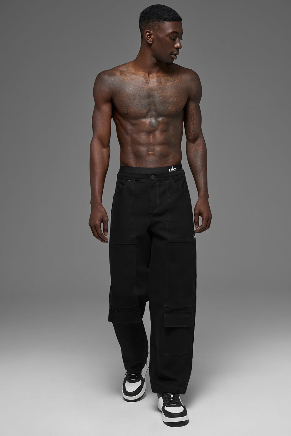 Cotton Canvas Carpenter Pant - Black - Image 5