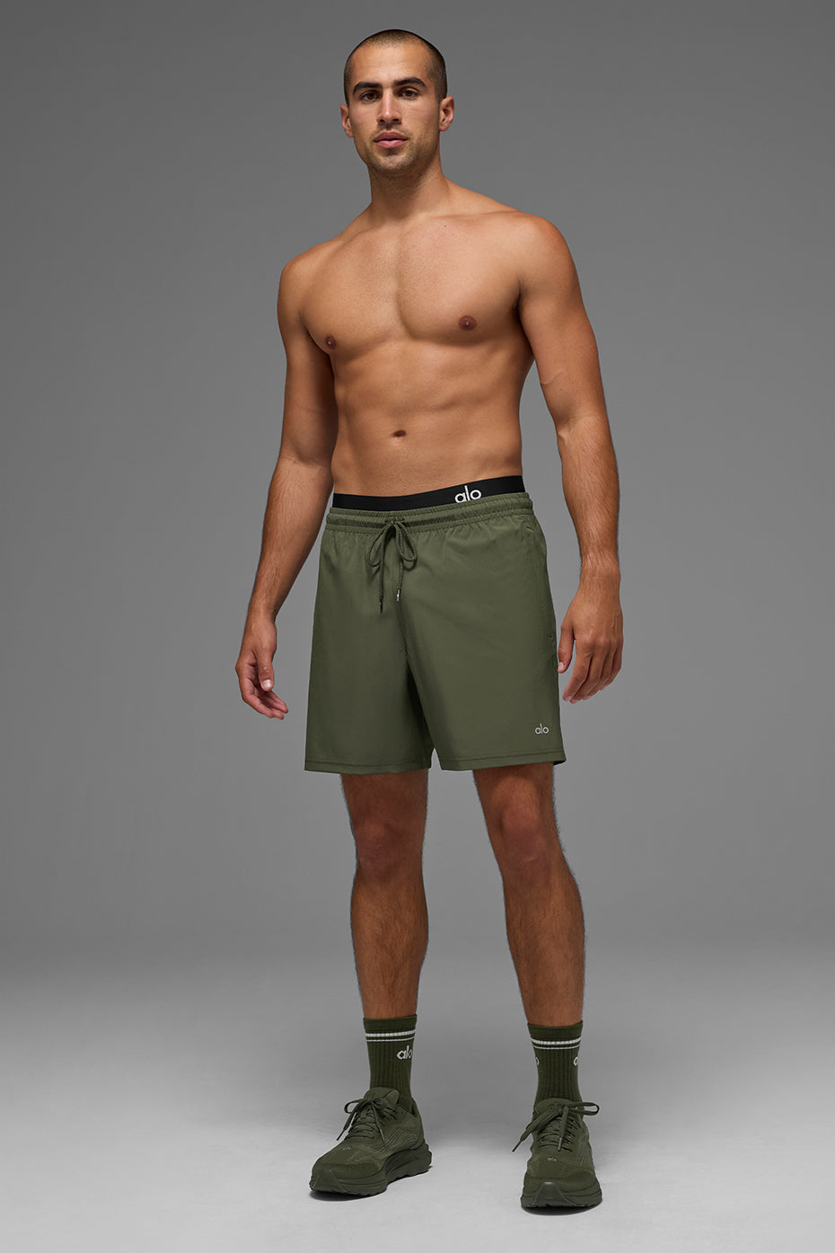 7 Circuit Short - Green Olive - Image 6