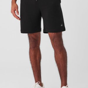 7 Micro Waffle Fast Break Short - Black