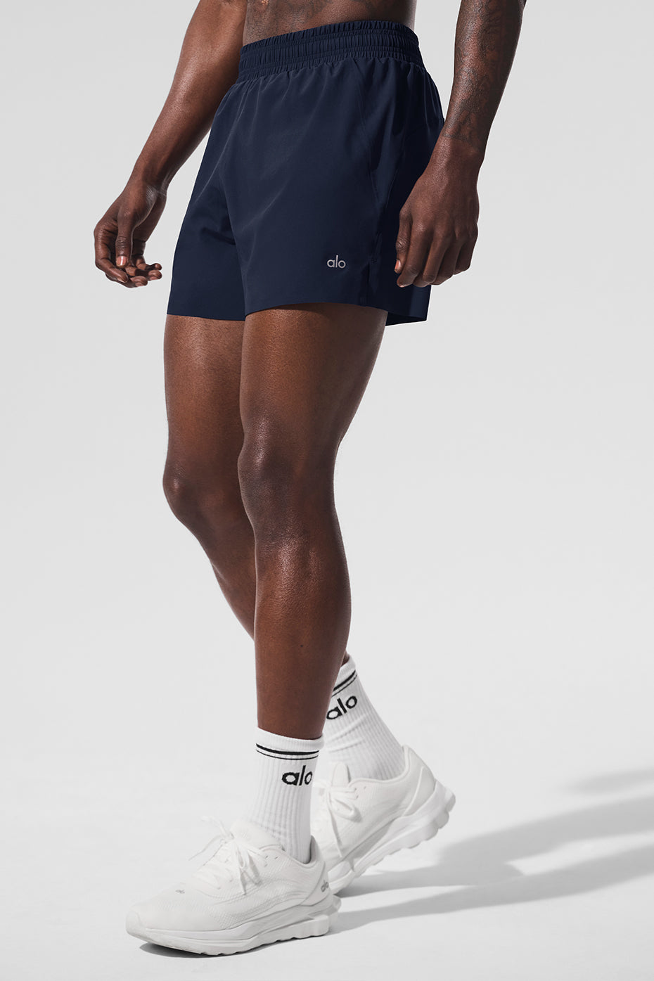 5 Adapt Running Short - Navy - Image 3