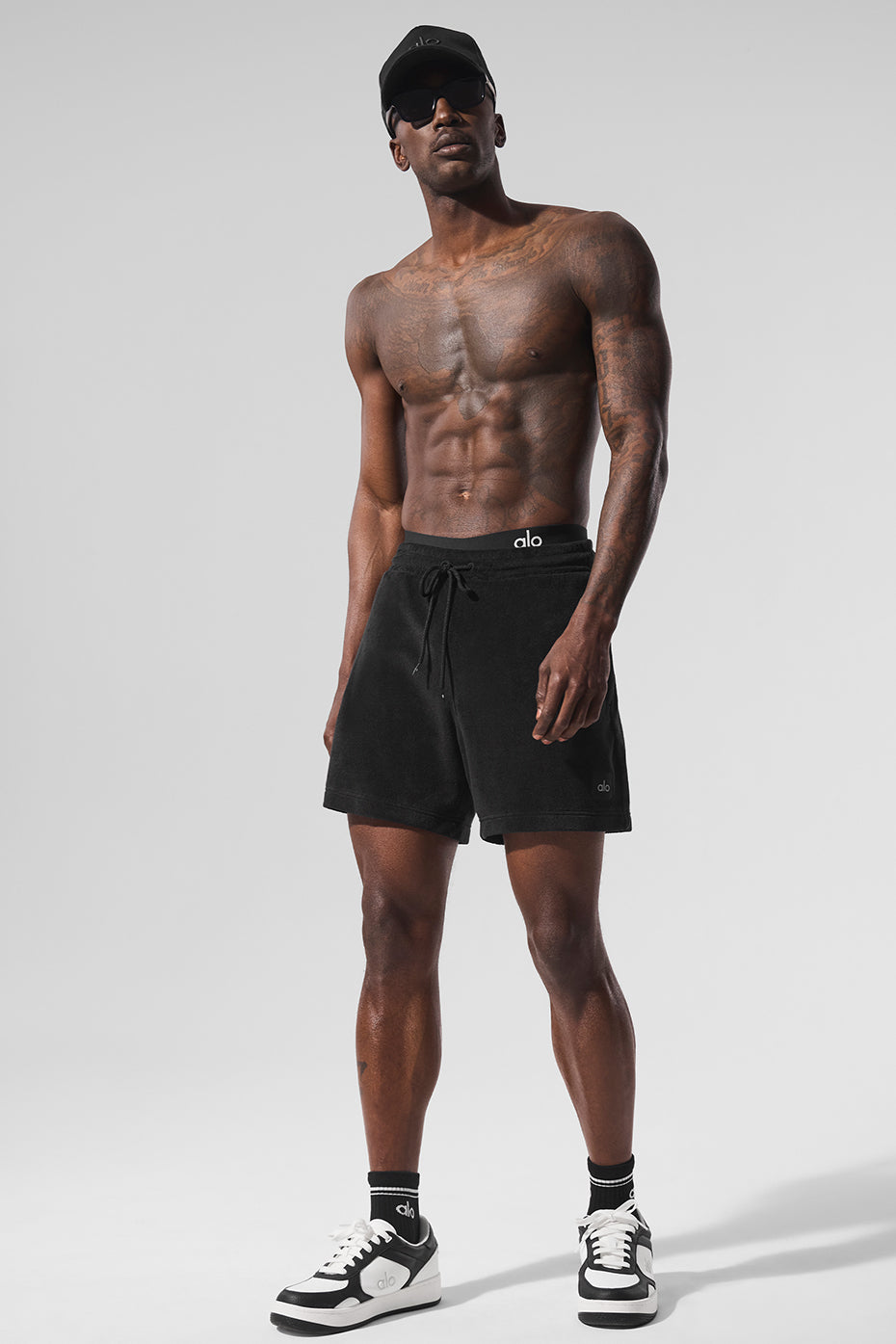 7 Coastal Terry Short - Black