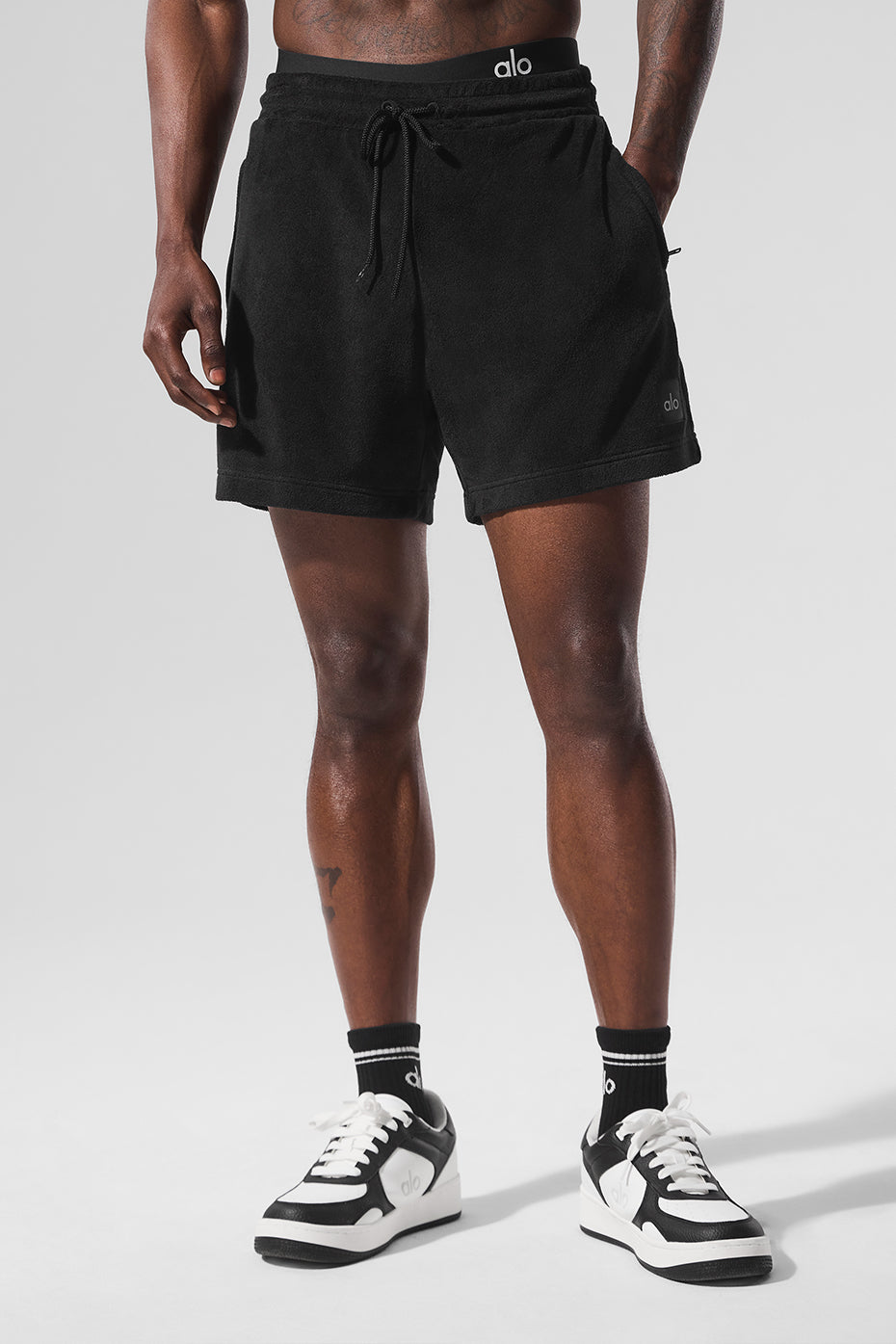 7 Coastal Terry Short - Black - Image 3