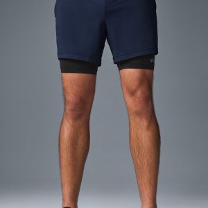 Conquer React 2-In-1 Performance Short - Navy/Black