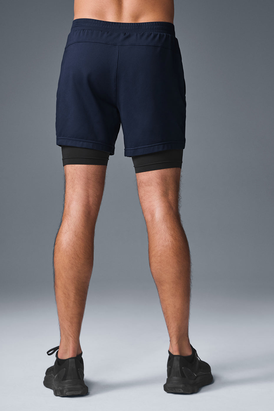 Conquer React 2-In-1 Performance Short - Navy/Black - Image 2
