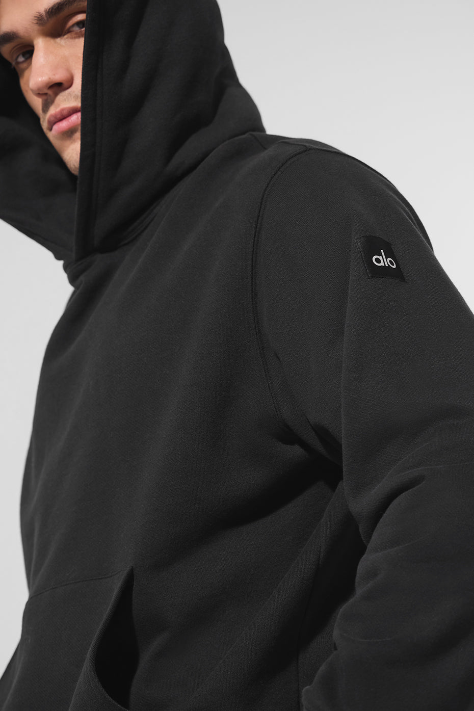 Renown Heavy Weight Hoodie - Black - Image 3