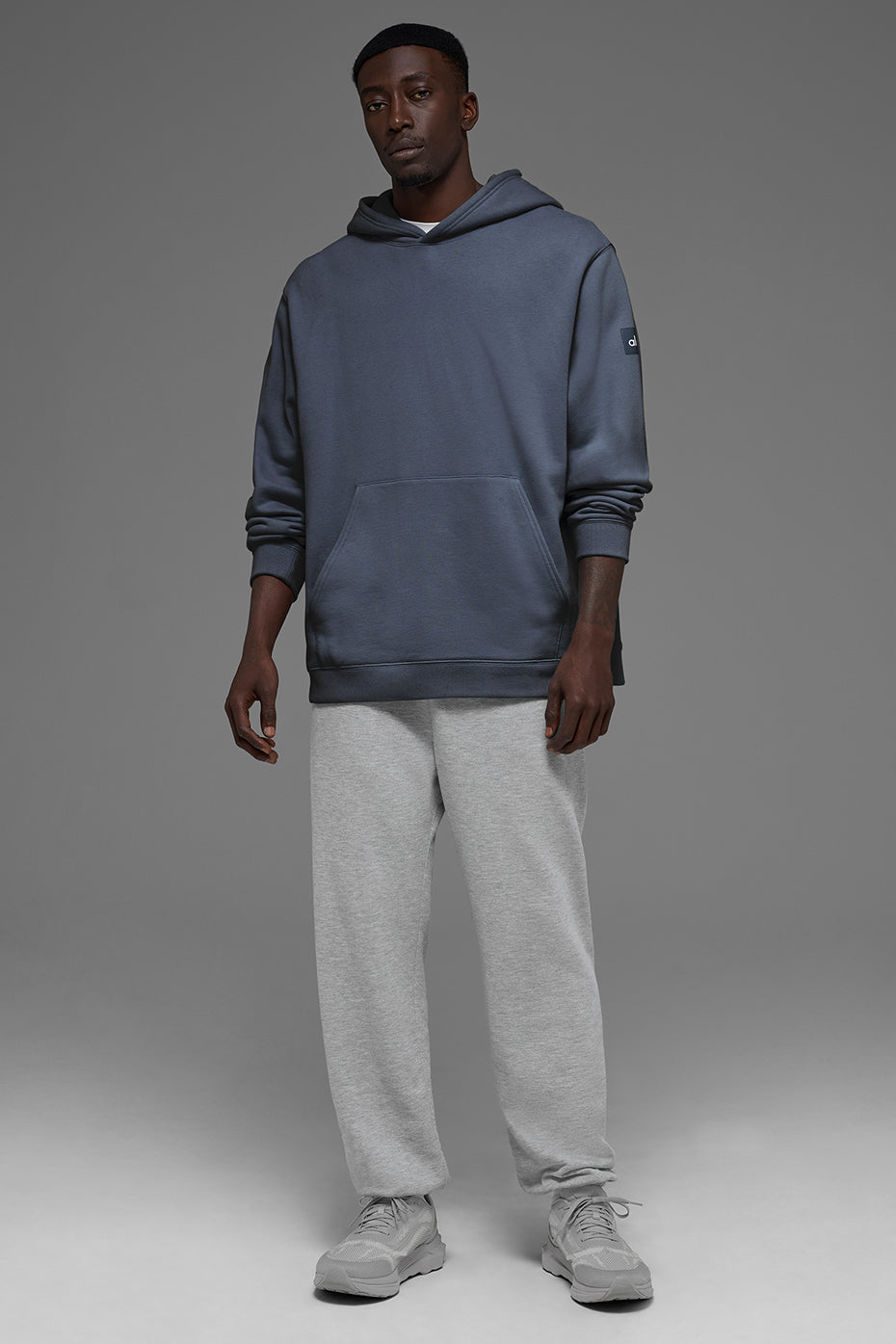 Renown Heavy Weight Hoodie - Bluestone - Image 5