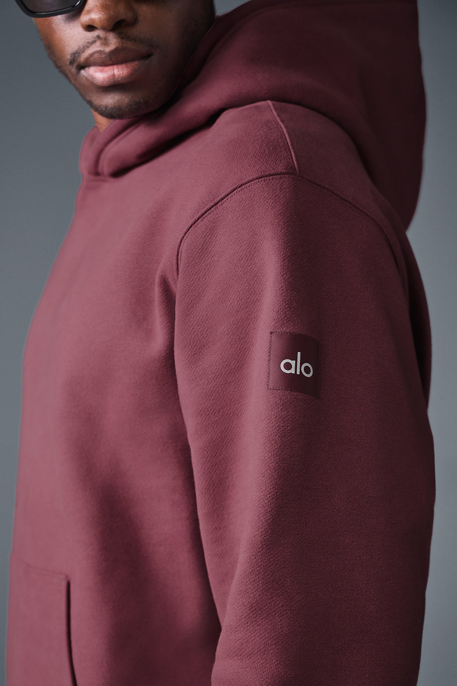 Renown Heavy Weight Hoodie - Burgundy Truffle - Image 5