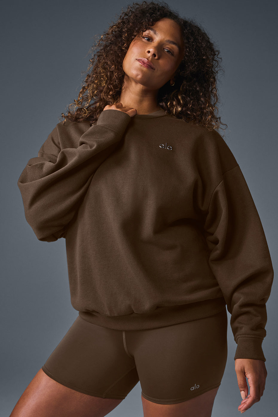 Accolade Crew Neck Pullover - Espresso - Image 6