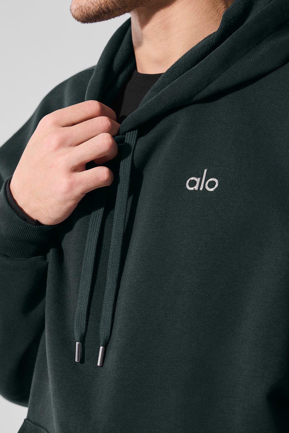 Accolade Hoodie - Charcoal Green - Image 2