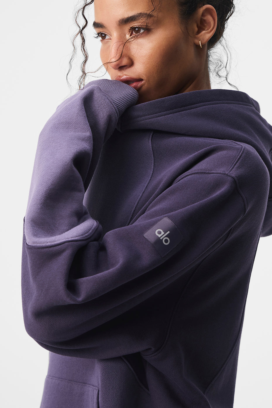 Make Waves Hoodie - Italian Plum Tonal - Image 3