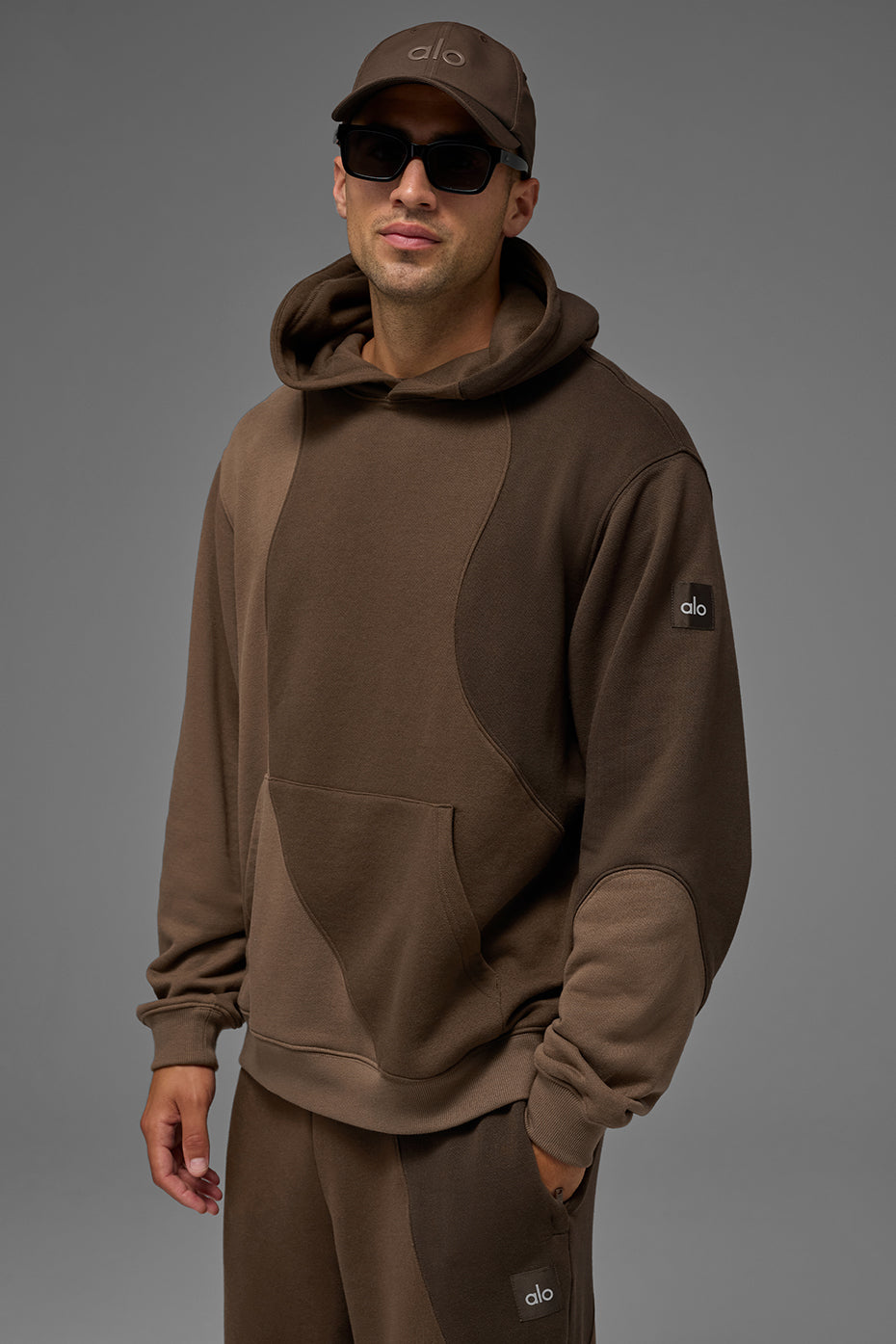 Make Waves Hoodie - Espresso Tonal