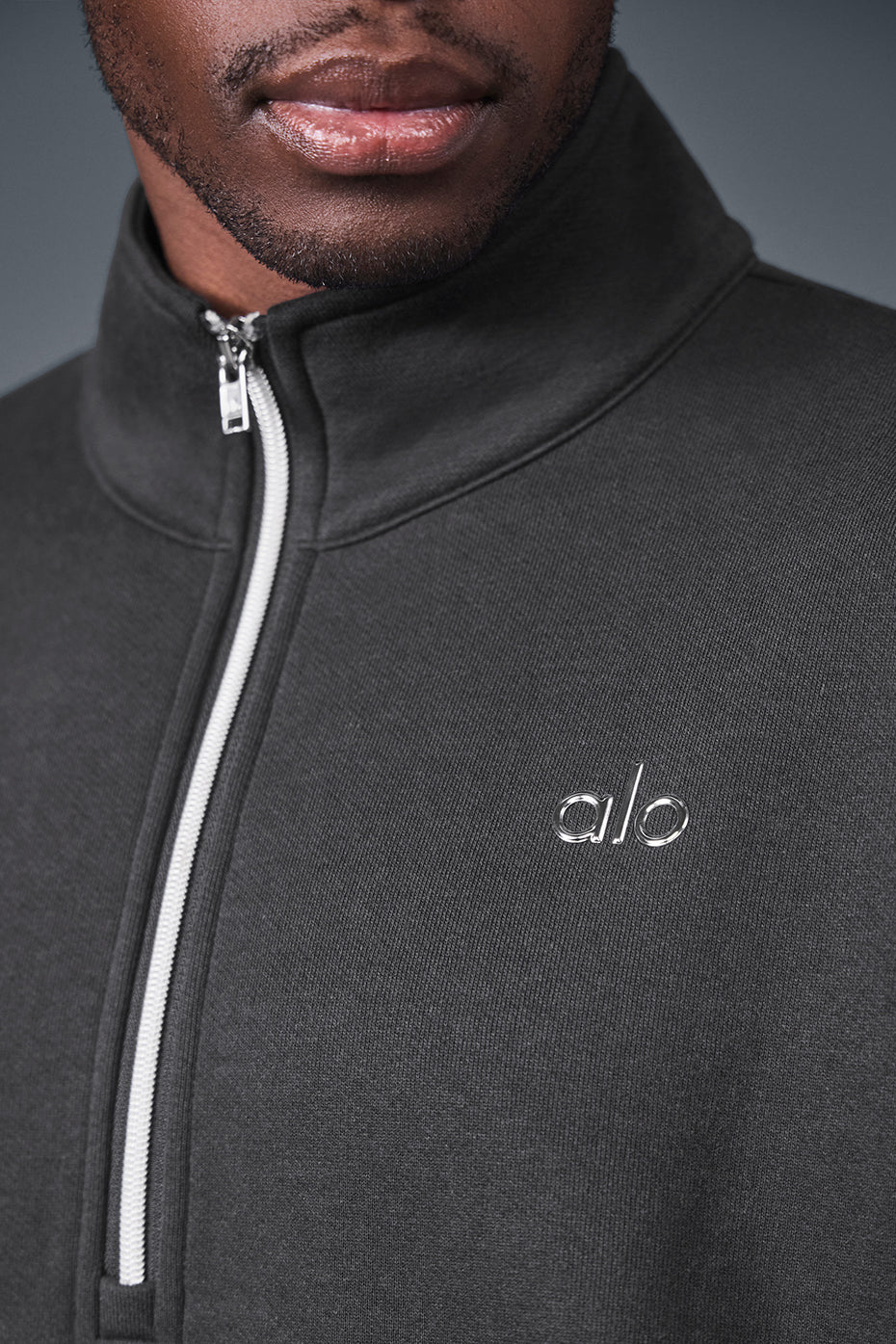 Accolade 1/4 Zip Pullover - Anthracite - Image 4