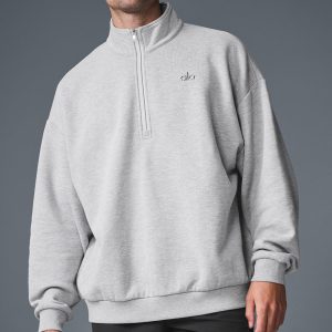 Accolade 1/4 Zip Pullover - Athletic Heather Grey