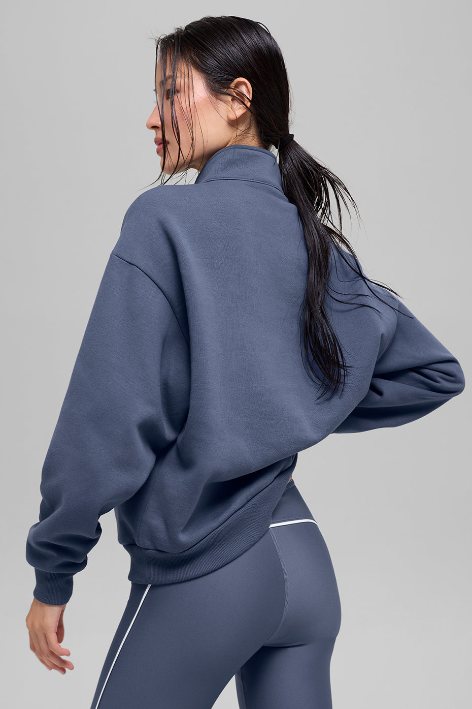 Accolade 1/4 Zip Pullover - Bluestone - Image 3