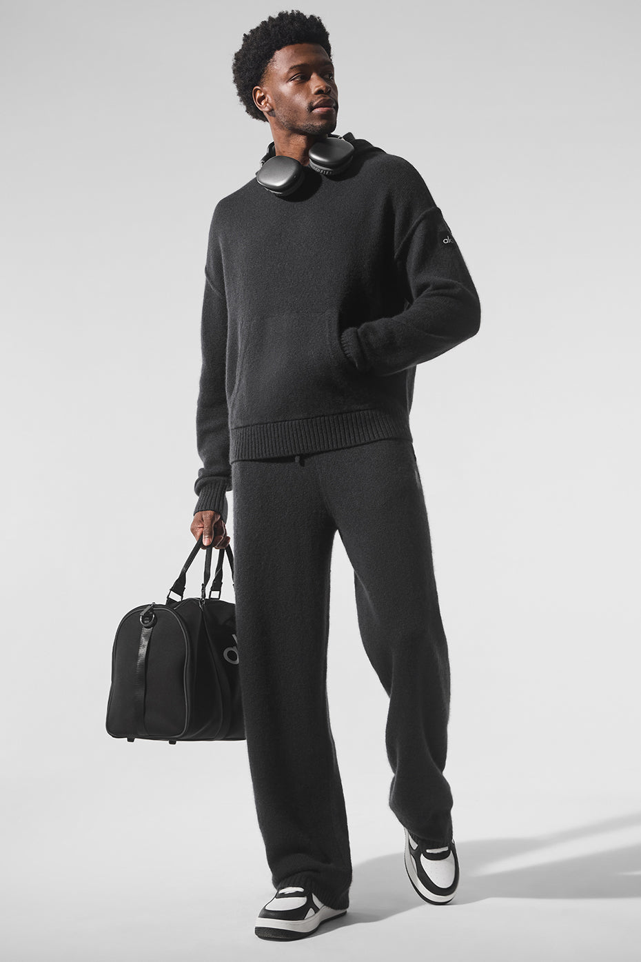 New Class Cashmere Hoodie - Black - Image 4
