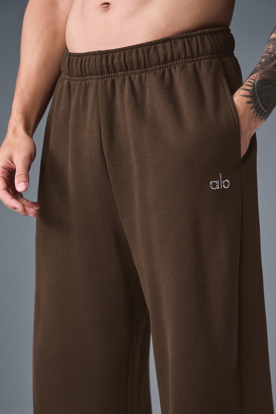 Accolade Straight Leg Sweatpant - Espresso - Image 5