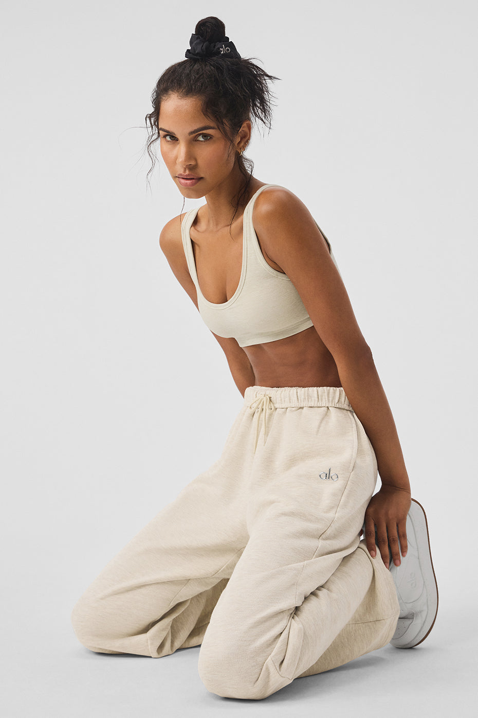 Accolade Straight Leg Sweatpant - Oatmeal Heather - Image 3
