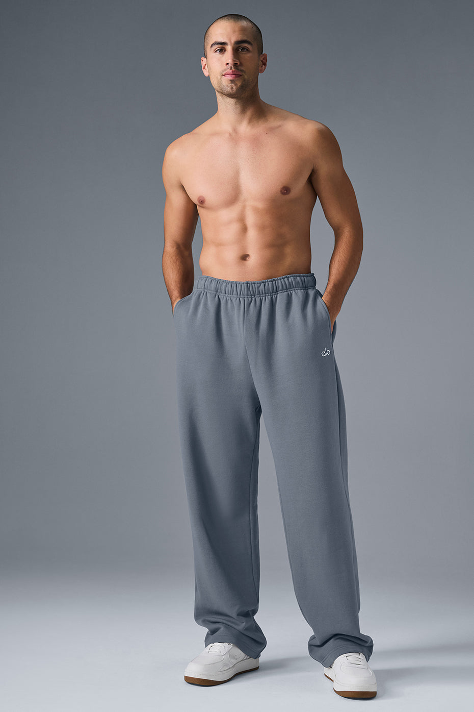 Accolade Straight Leg Sweatpant - Steel Grey - Image 5