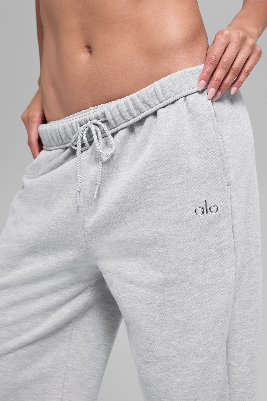 Accolade Straight Leg Sweatpant - Athletic Heather Grey - Image 2