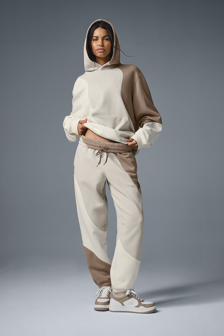 Make Waves Sweatpant - Ivory/Bone/Gravel - Image 5