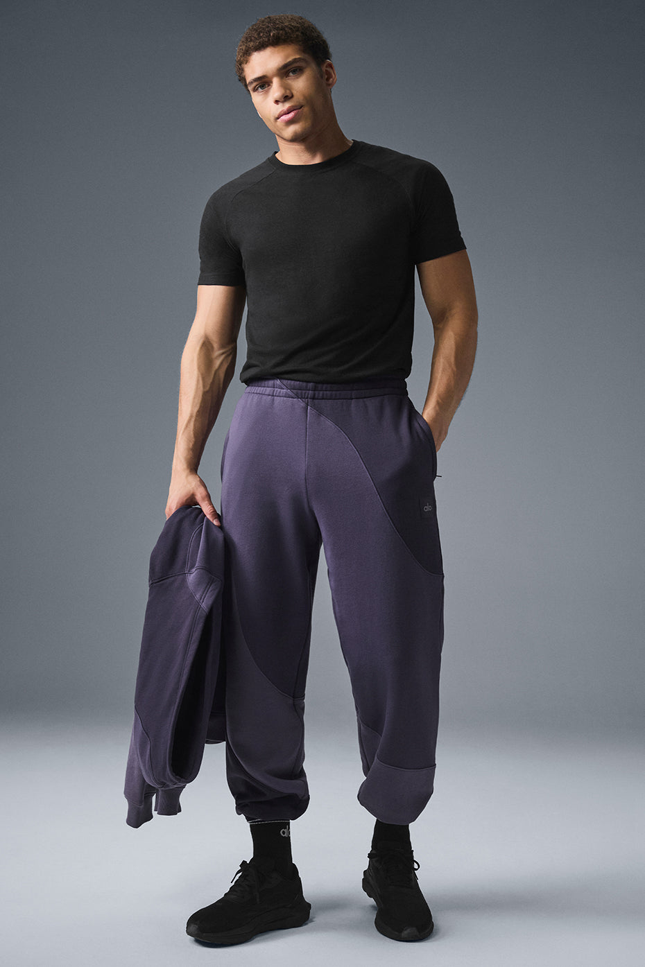 Make Waves Sweatpant - Italian Plum Tonal - Image 5