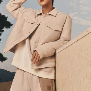 7 Make Waves Short - Ivory/Bone/Gravel