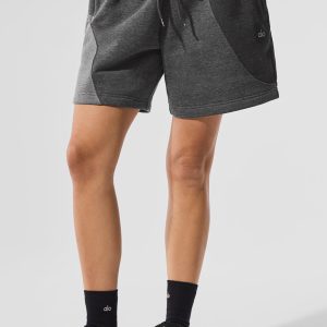 7 Make Waves Short - Dark Heather Grey Tonal