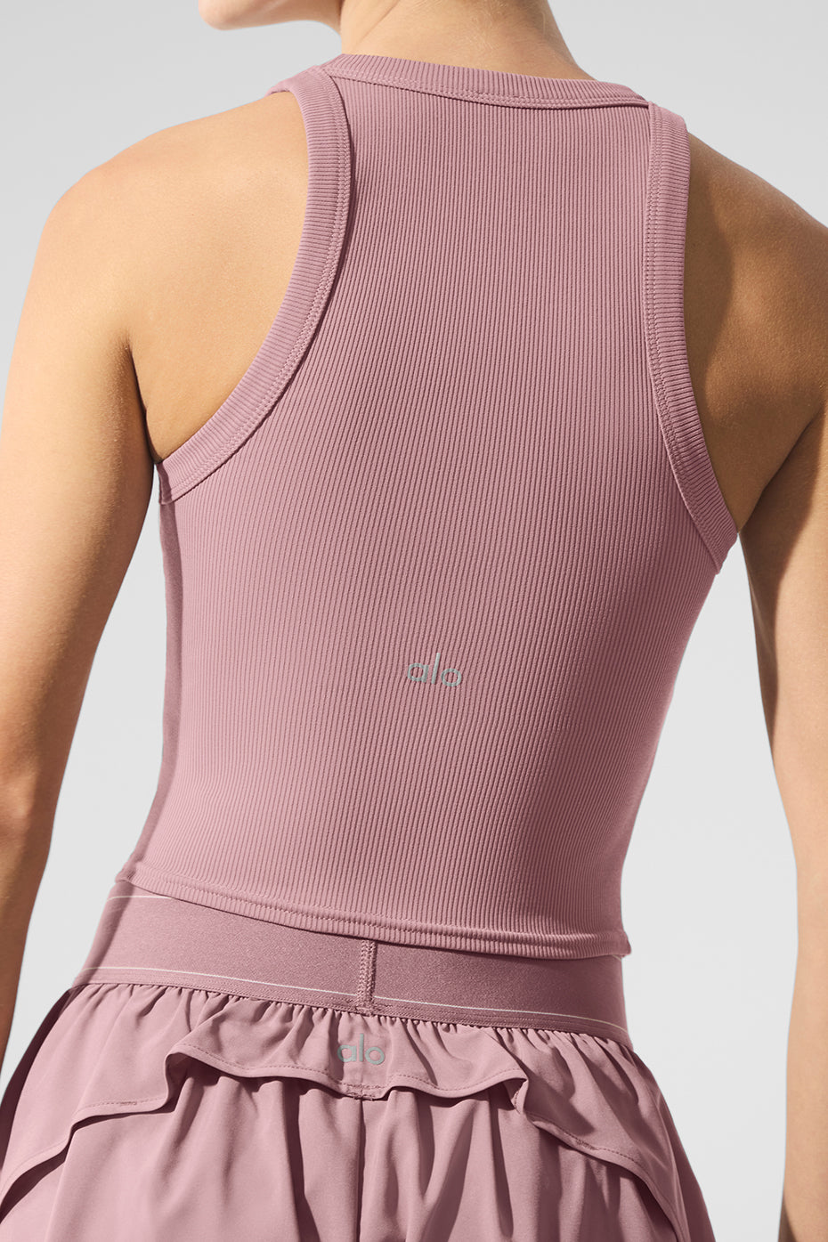 Goddess Ribbed Go-To Tank - Smoky Quartz - Image 5