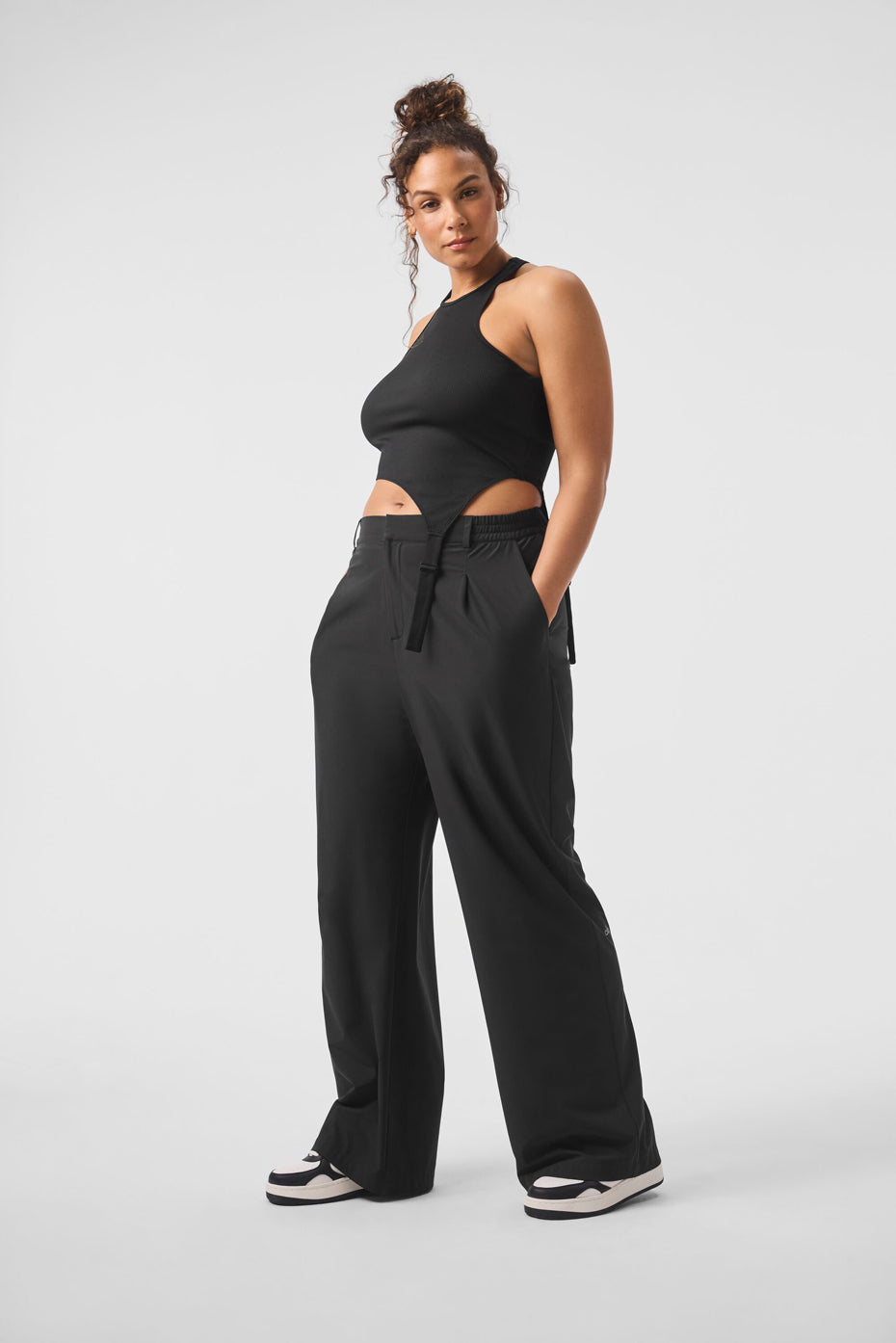 Alosoft Ribbed Revelation Tank - Black - Image 8