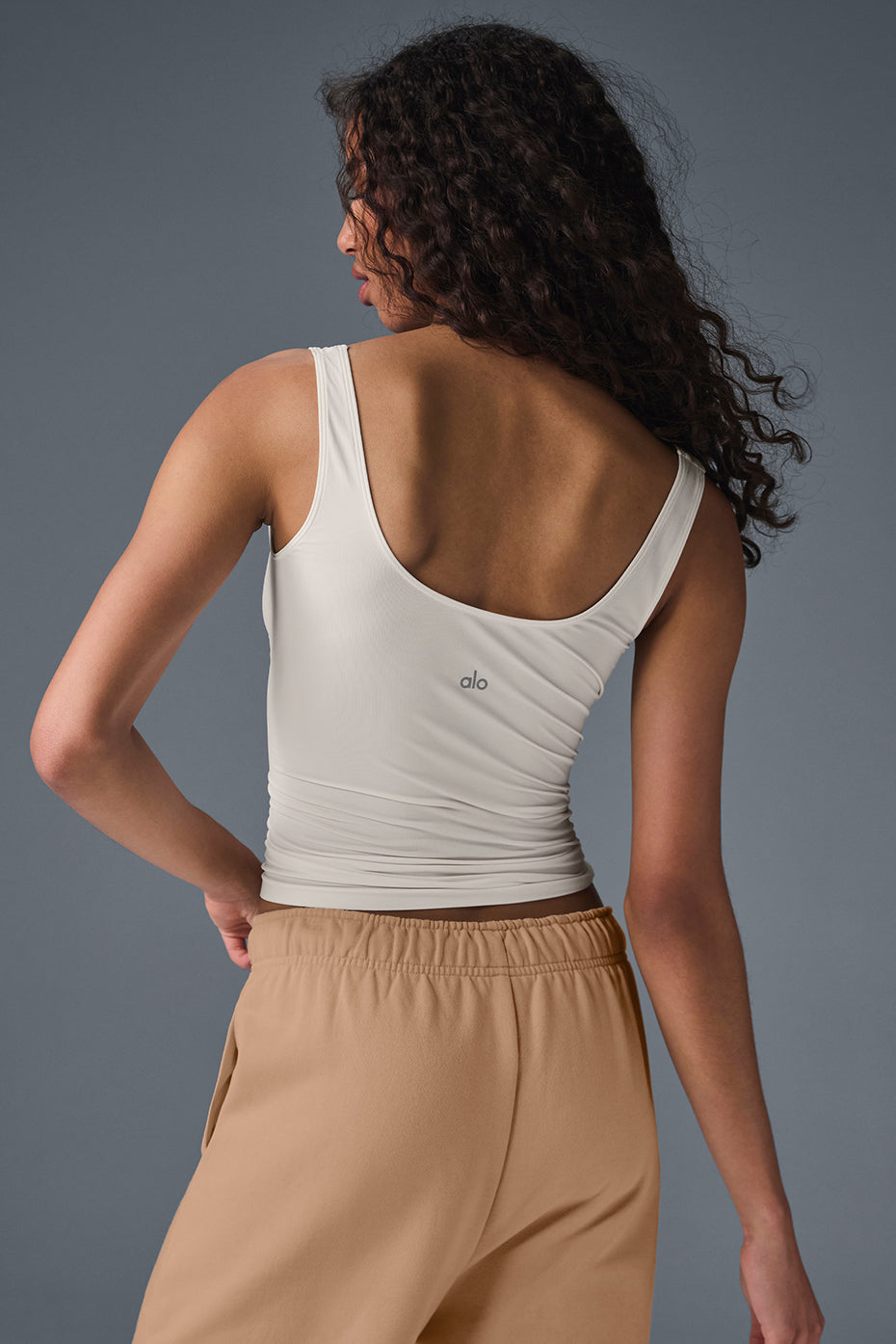 Sheer Glow Tank - Ivory - Image 3