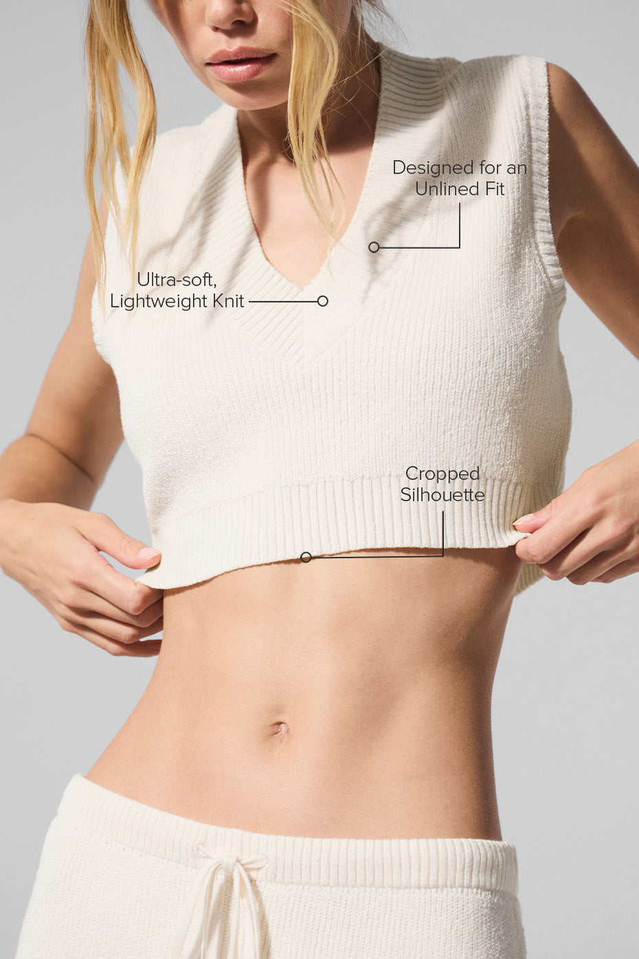 Supernatural Sweater Tank - Ivory - Image 2