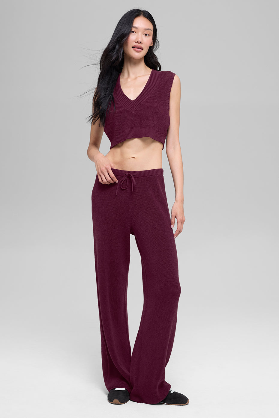 Supernatural Sweater Tank - Burgundy - Image 5