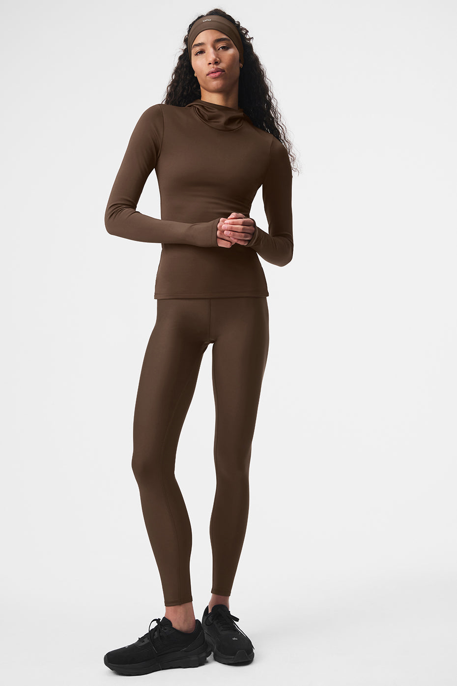 Airlift Winter Warm Hooded Runner - Espresso - Image 4