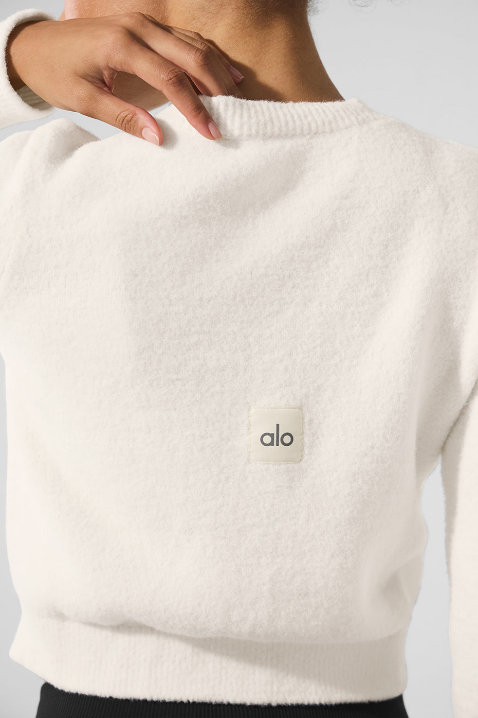 Snuggle Up Sweater Cropped Cardigan - Ivory - Image 5