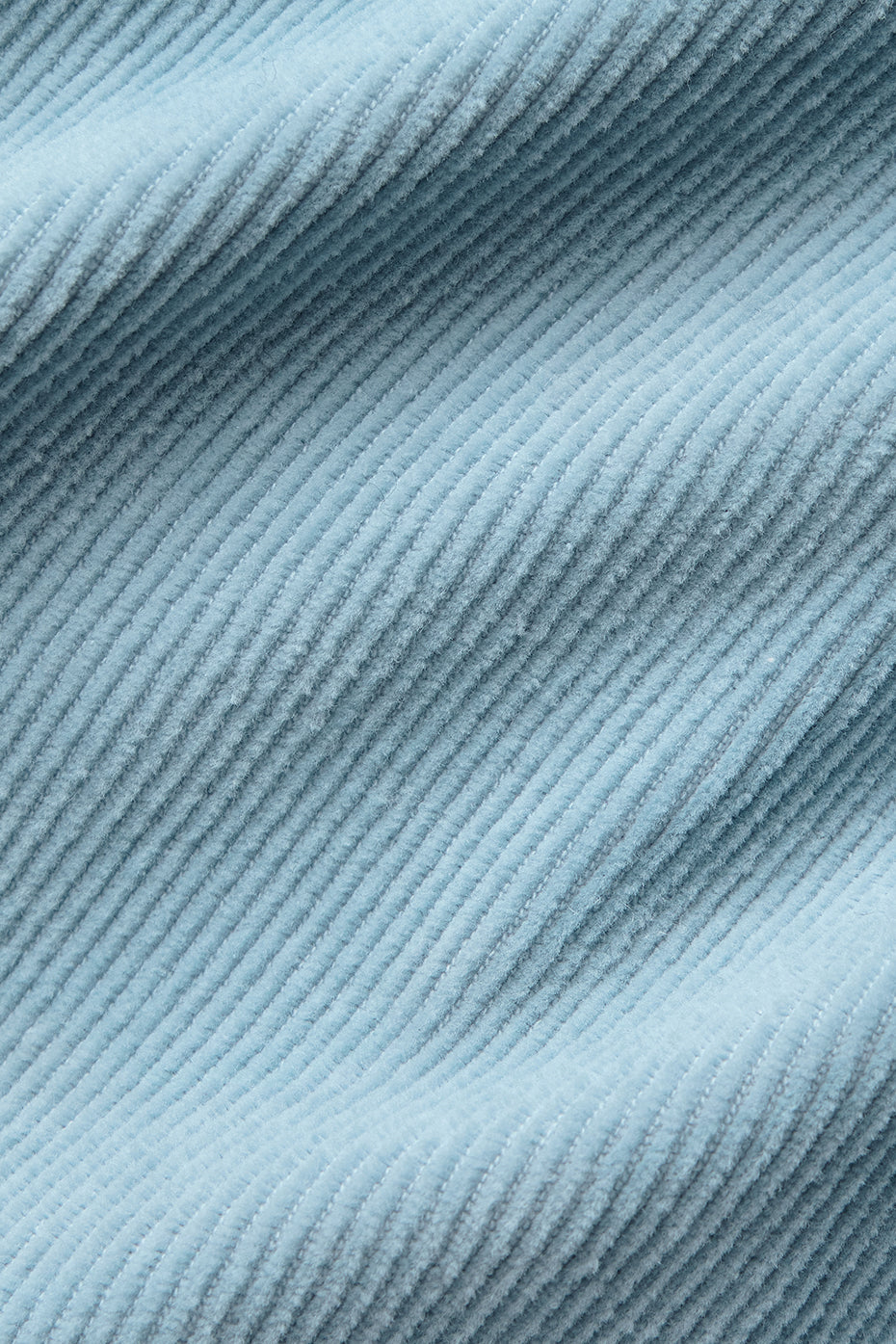 Micro Corduroy Cropped Dreamer Button Down - Celestial Blue - Image 5