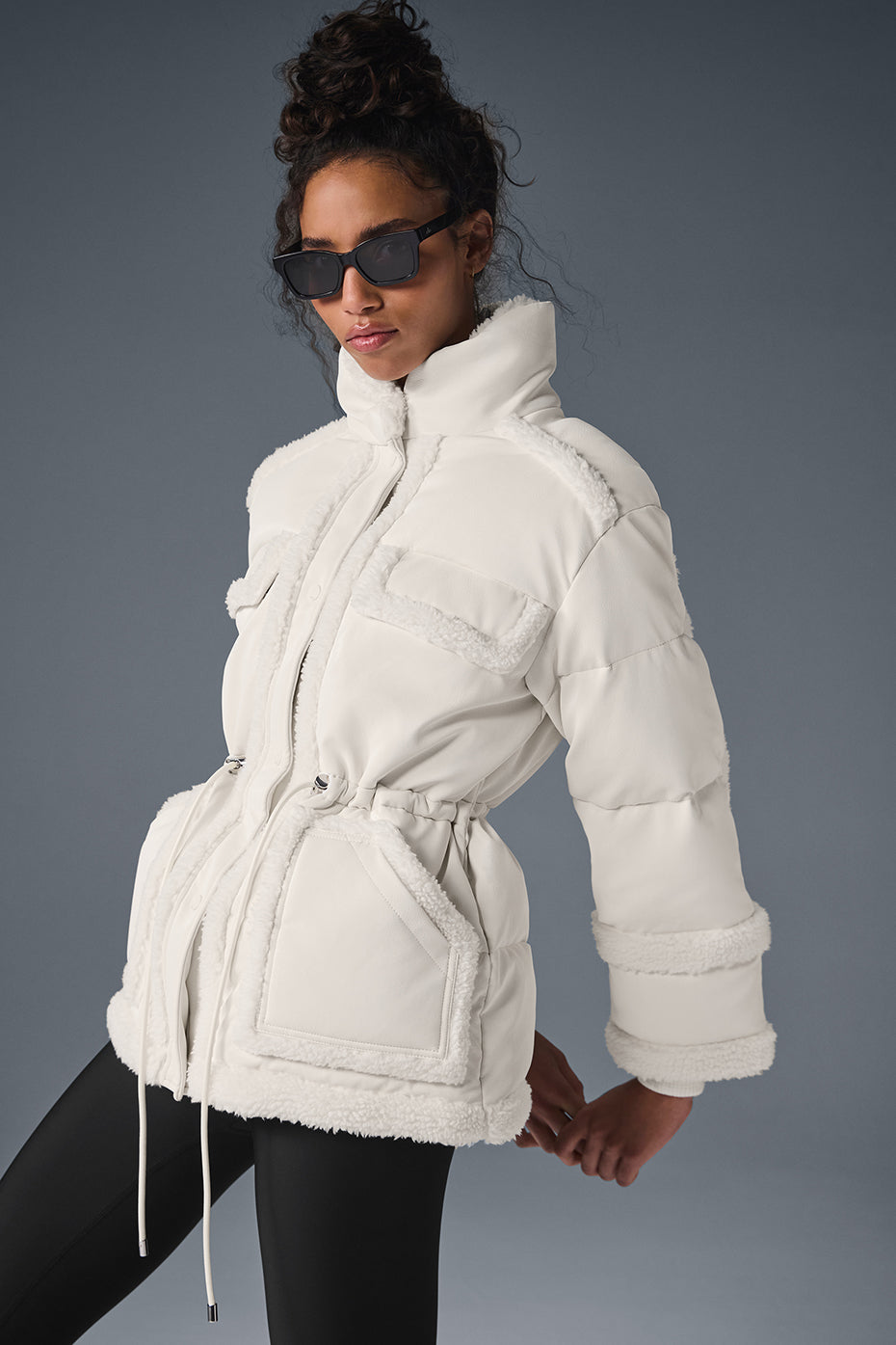 Ice Breaker Puffer Jacket - Ivory - Image 2