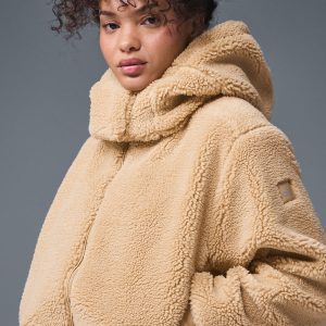 Foxy Sherpa Jacket - Camel