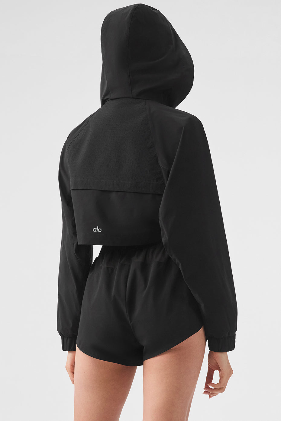 Cropped Playmaker Jacket - Black - Image 4