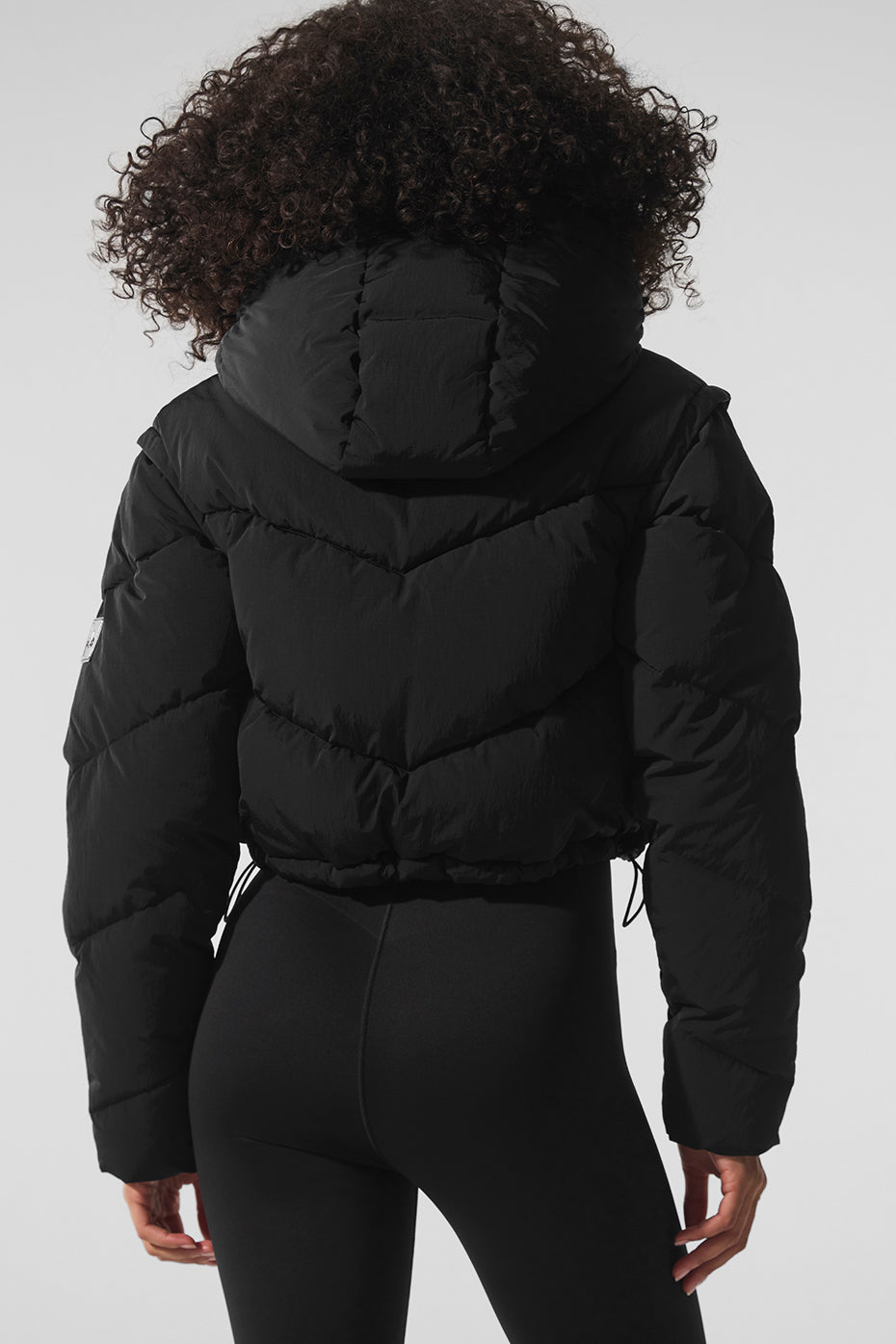 Glacier Puffer - Black - Image 3