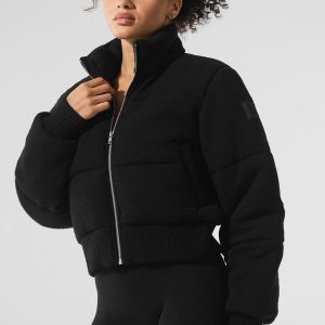 Darling Sweater Puffer - Black