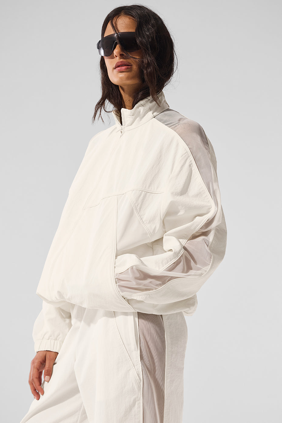 Origin Full-Zip Track Jacket - Ivory - Image 3